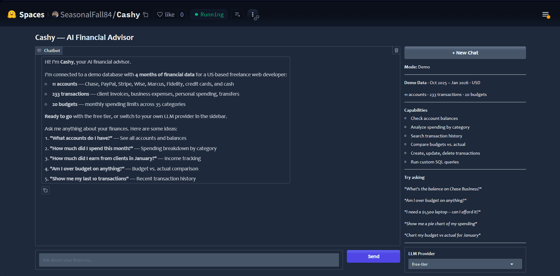 Cashy — AI Financial Advisor screenshot 2